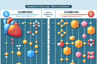 Comparaison du Clenbutérol avec d'autres β2-agonistes : lequel est le meilleur ?