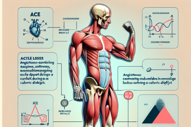L'ACE et la perte musculaire lors d'un déficit calorique