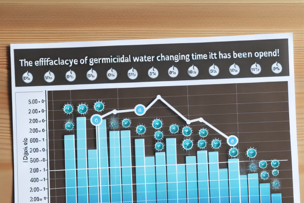 L'efficacité de l'Eau germicide évolue-t-elle dans le temps après ouverture ?