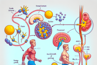 Mécanisme d'action de la HGH dans l'organisme du sportif