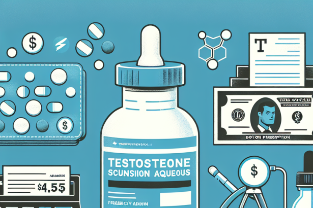 Coût du traitement avec Testosterone Suspension (Aqueuse)