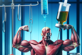 Infusion de décanoate de nandrolone pour accélérer la régénération des maladies liées à la viande