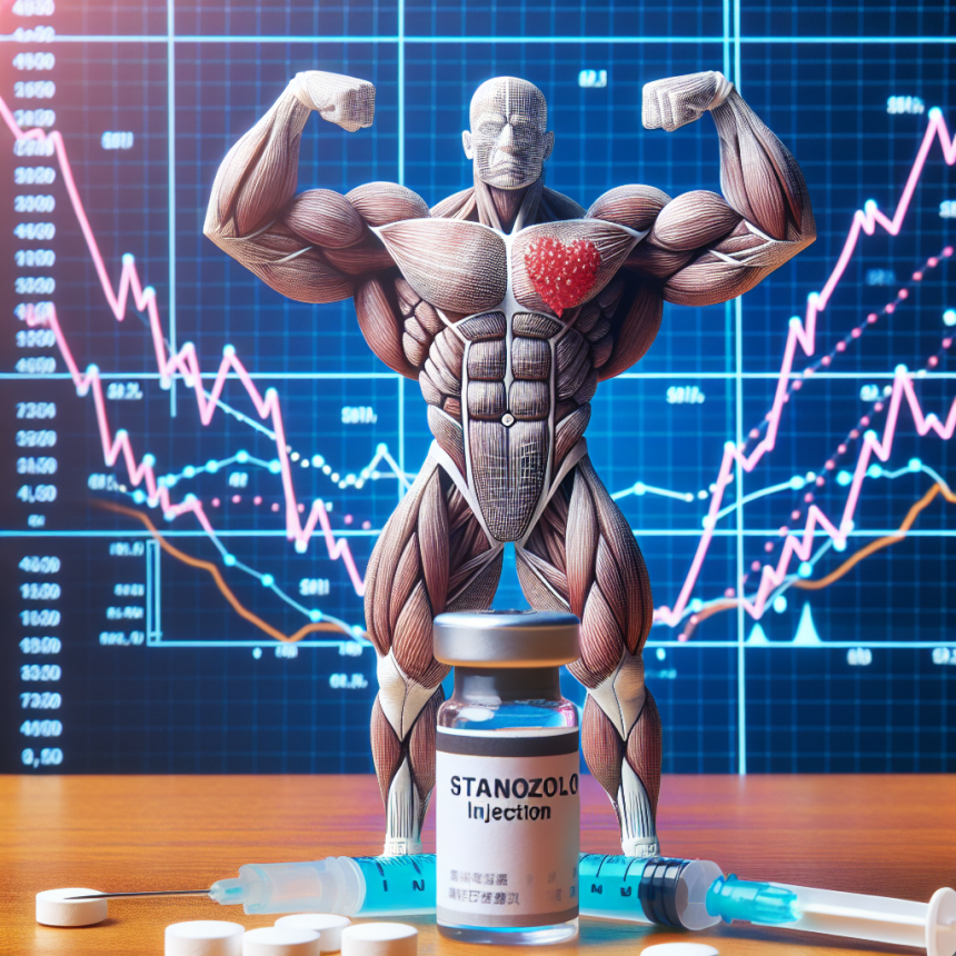 Infusion de l'injection de stanozolol dans les démonstrations sportives en musculation