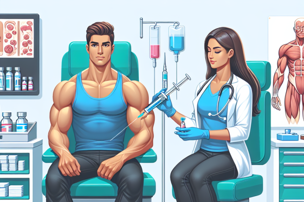 Injection d'oxymétholone et injection pour l'érythropoïèse chez les sportifs