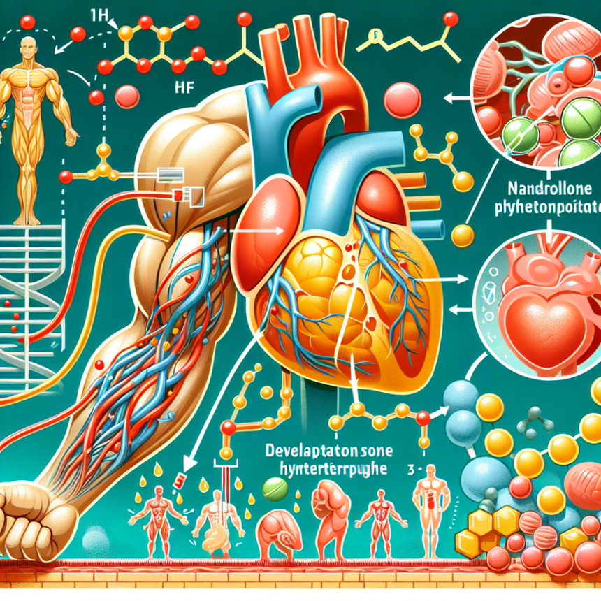 Perfusion de phénylpropionate de nandrolone sur le développement de l'hypertrophie cardiaque