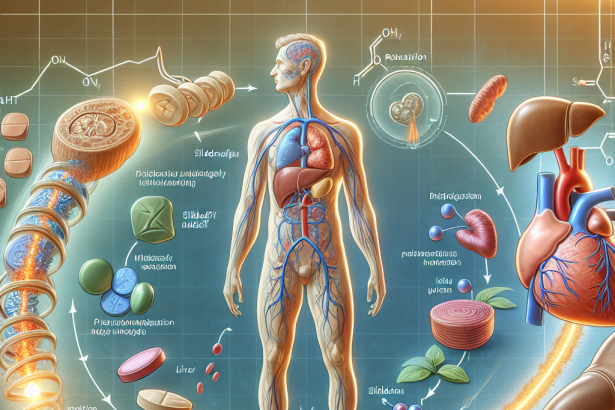 Perfusion de sildénafil dans l'organisme jusqu'à la régénération