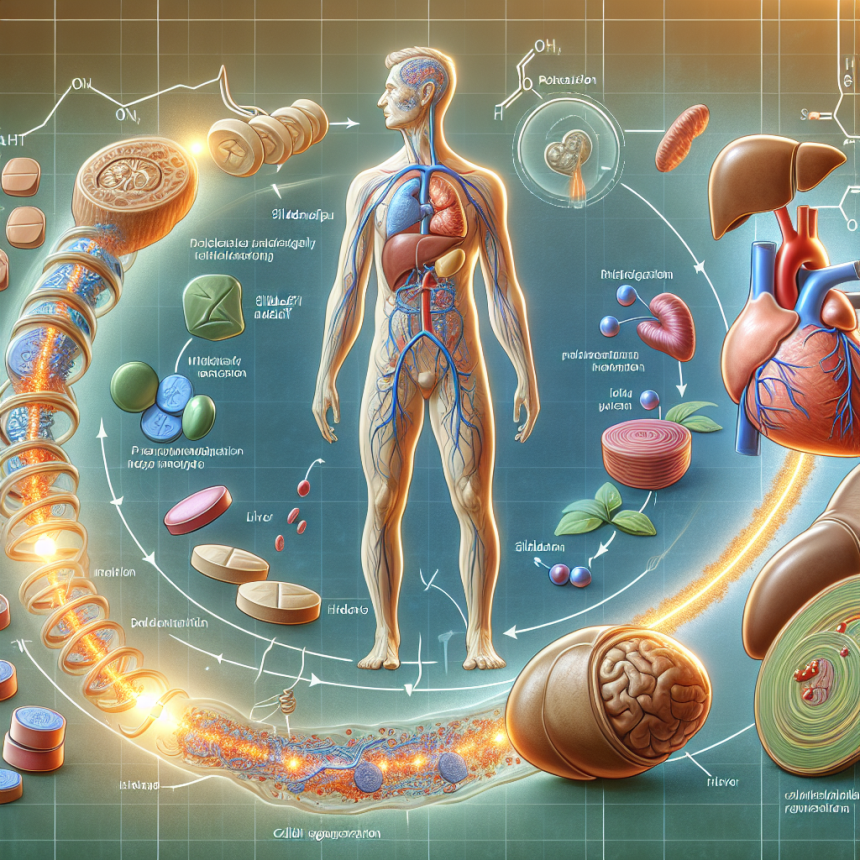 Perfusion de sildénafil dans l'organisme jusqu'à la régénération