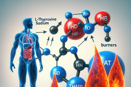 Caractéristiques de l'association de la L-thyroxine sodique avec des brûleurs de graisse