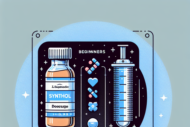 Caractéristiques du dosage du Synthol pour les débutants