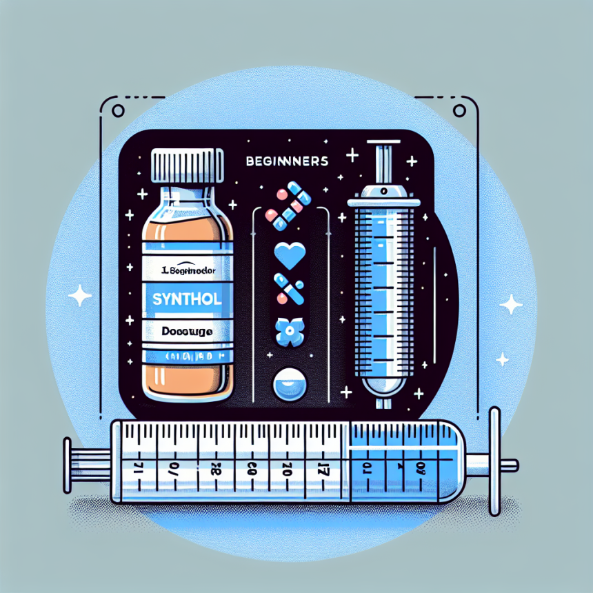Caractéristiques du dosage du Synthol pour les débutants