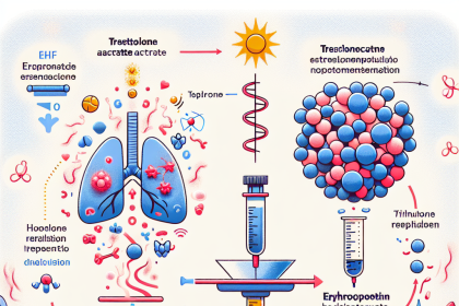 Effet de l'acétate de trestolone sur Production d'érythropoïétine