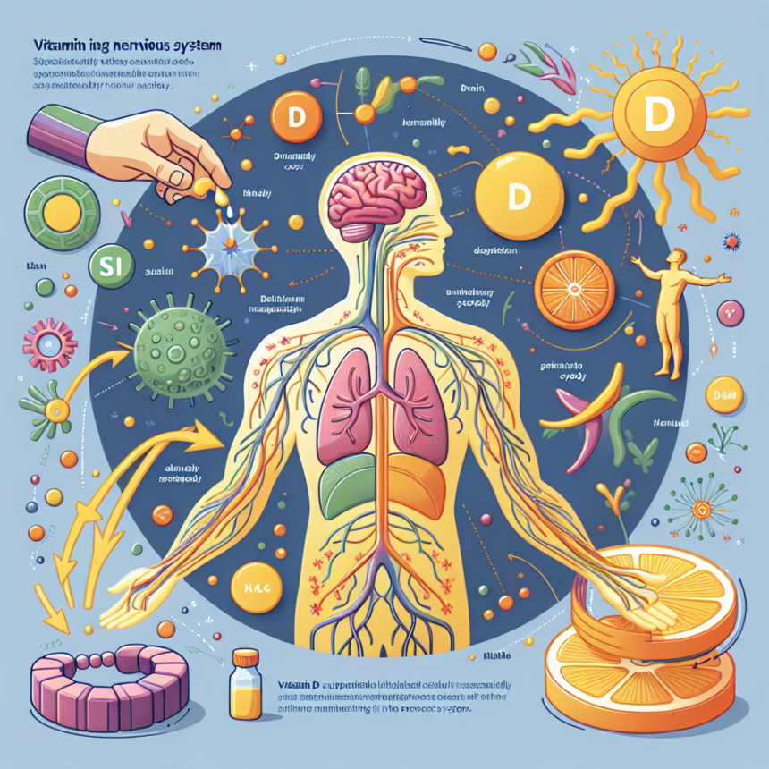 L'utilisation de la vitamine D pour soutenir le système nerveux