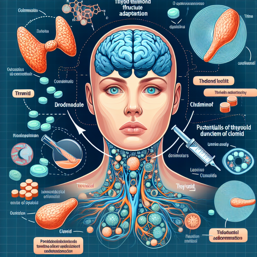 Modifications possibles de la fonction thyroïdienne sous Clomid