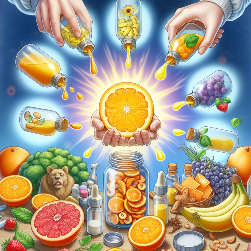 Rôle de la vitamine C pendant le traitement