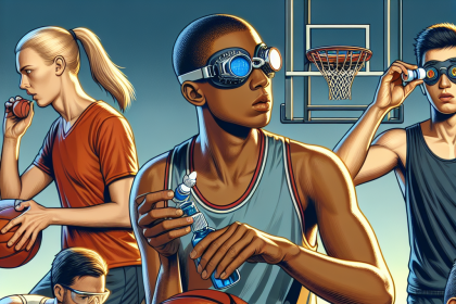 Soutien à la vision chez les sportifs pendant les efforts physiques