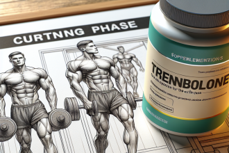 Utilisation de la trenbolone pendant la période de sèche