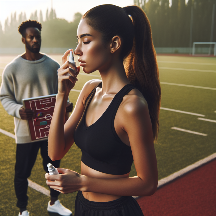 Utilisation des sprays nasaux pendant la croissance active des jeunes sportifs