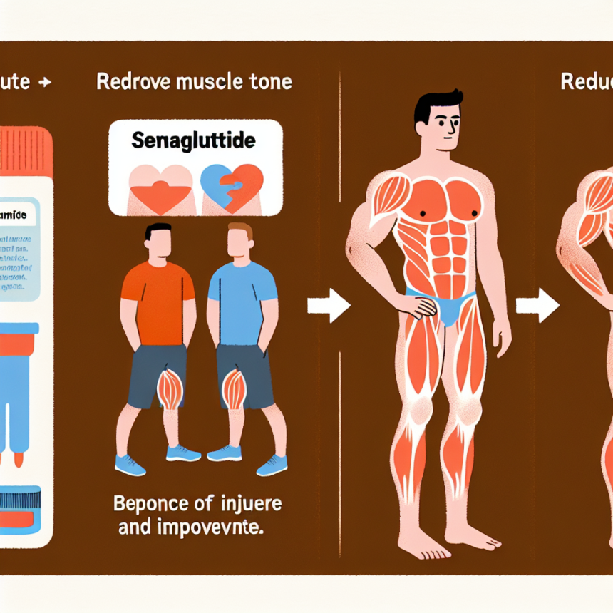 Utilisation du sémaglutide pour réduire le risque de blessure en améliorant le tonus musculaire
