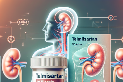 Utilisation du telmisartan pour la protection rénale lors de l'utilisation d'AINS