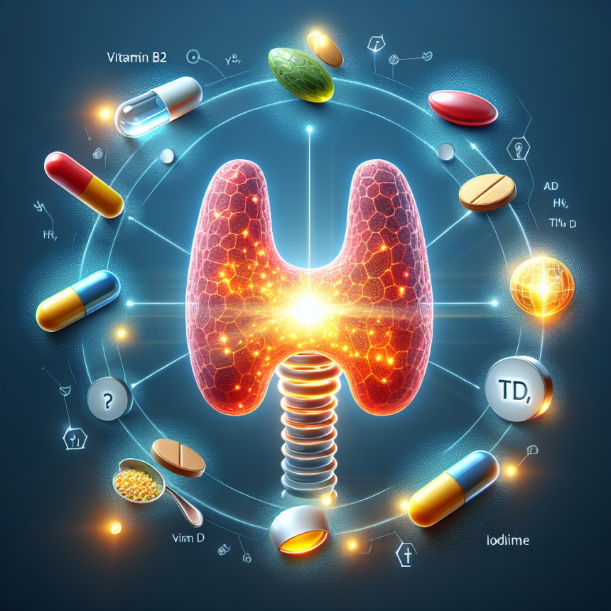 Améliorer la fonction thyroïdienne grâce aux vitamines