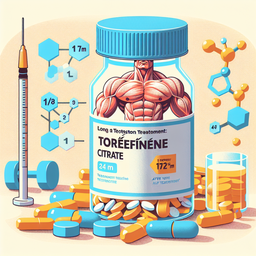 Citrate de torémifène après de longues cures de testostérone