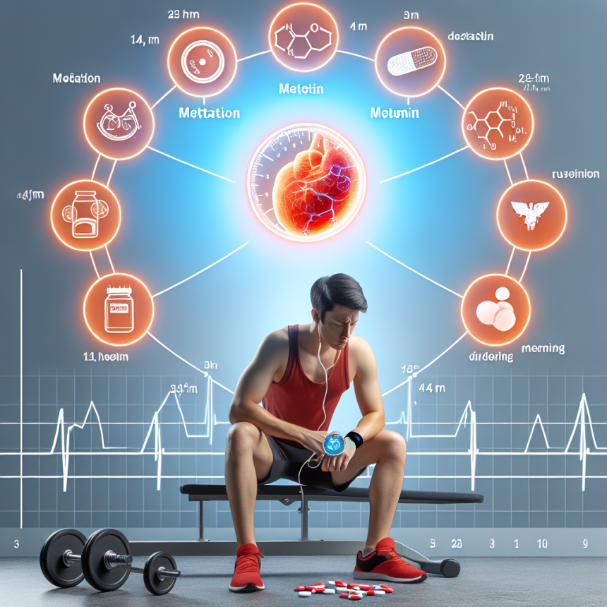 Effet de la metformine sur la réduction de la fatigue pendant un exercice intense