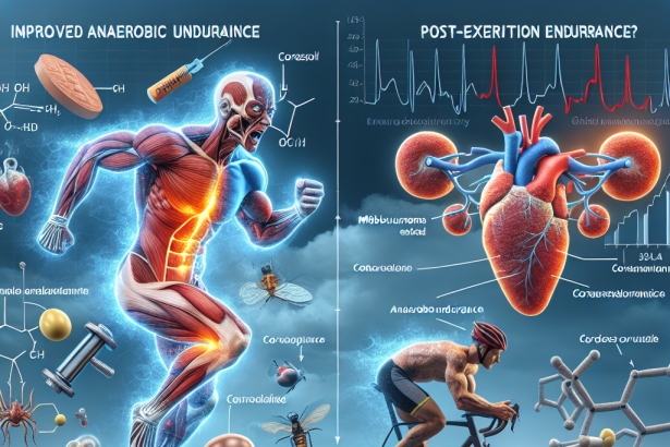 Effet de la Mibolérone sur les niveaux de cortisol après l'effort ? La Mibolérone contribue-t-elle à améliorer l'endurance anaérobie ?