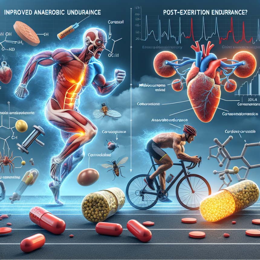 Effet de la Mibolérone sur les niveaux de cortisol après l'effort ? La Mibolérone contribue-t-elle à améliorer l'endurance anaérobie ?