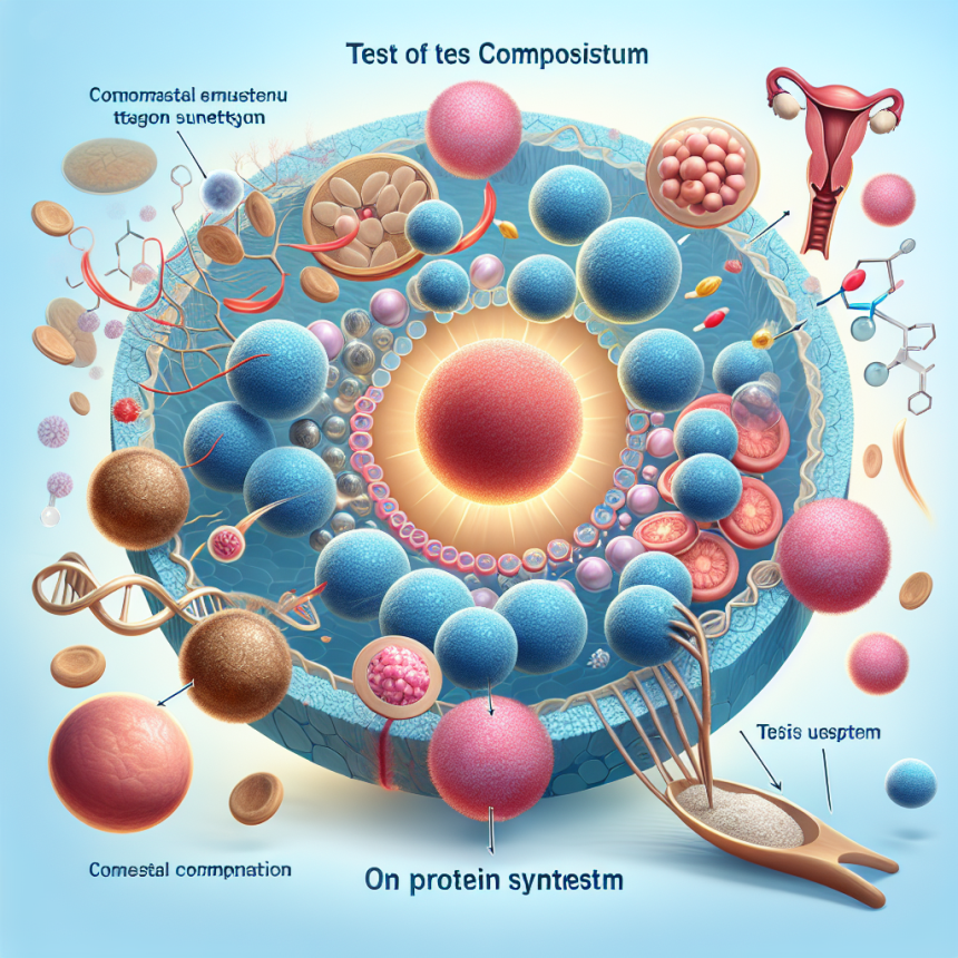 Effet de Testis Compositum sur la synthèse des protéines