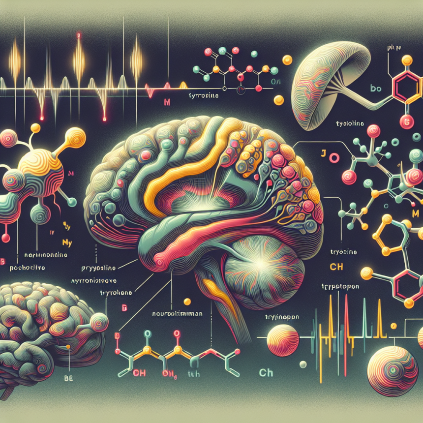 Effet psychotrope des acides aminés (tyrosine, tryptophane)