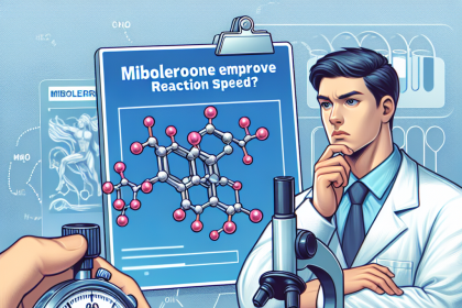 La Mibolerone améliore-t-elle la vitesse de réaction ?