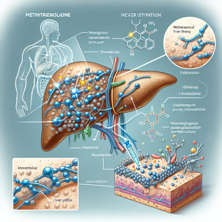 Rôle de la méthyltrenbolone dans le maintien d'une fonction hépatique normale