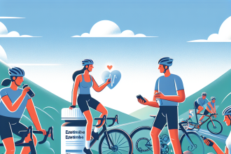 Utilisation de l'ézétimibe en cyclisme pour préserver la santé vasculaire