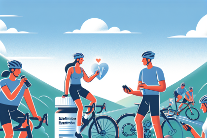 Utilisation de l'ézétimibe en cyclisme pour préserver la santé vasculaire
