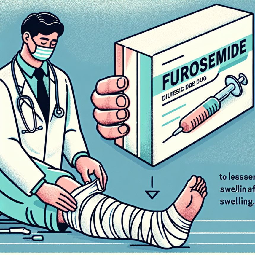 Utilisation du furosémide pour réduire les gonflements après des blessures