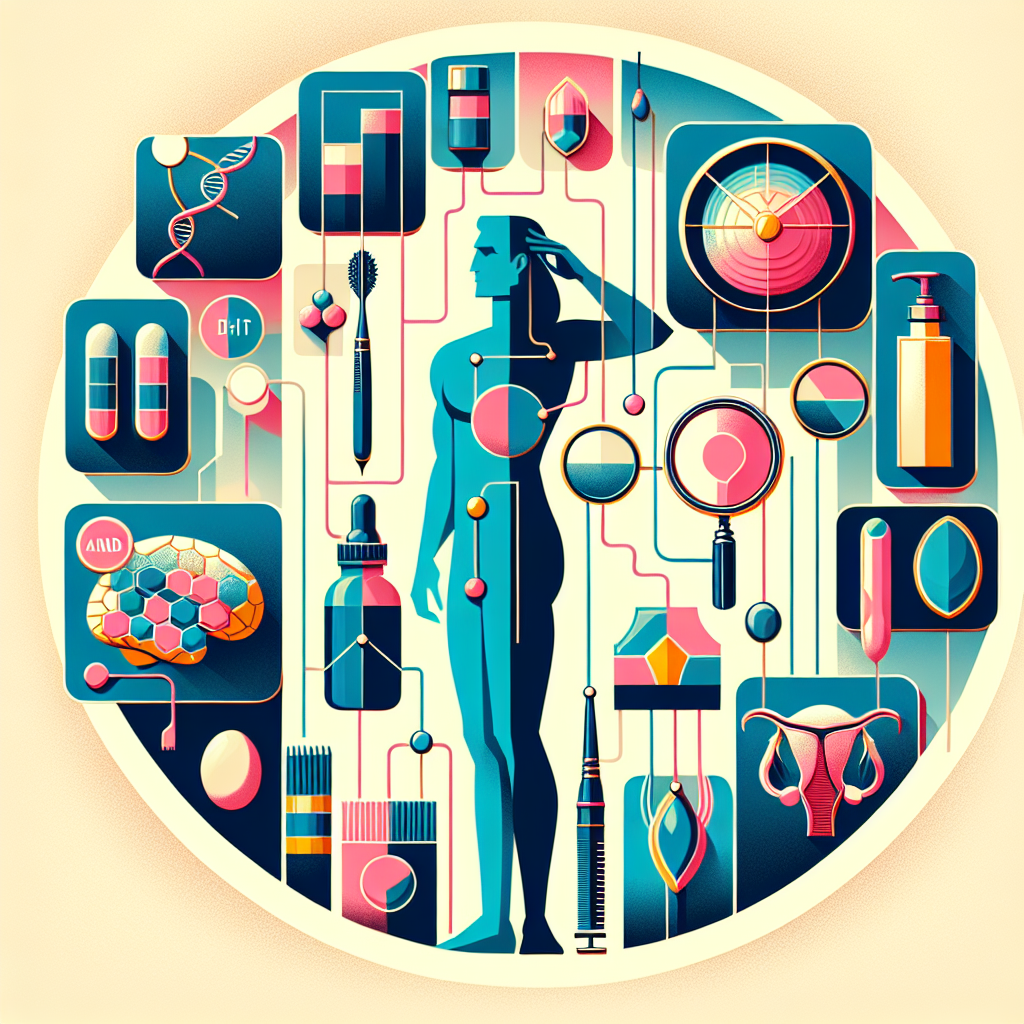 DHT et Andriol : comment le métabolite androgène est lié aux cheveux et à la prostate